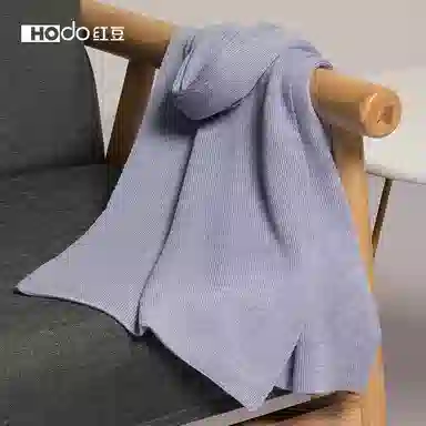 红豆 保暖 加厚 简约 时尚 羊毛 绒线围巾 女款