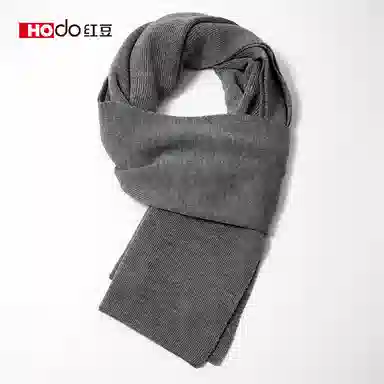 红豆 保暖 加厚 简约 时尚 羊毛 绒线围巾 女款