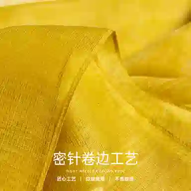 红豆 真丝时尚绣花长巾 羊毛桑蚕丝混纺 丝巾 女款