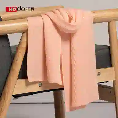 红豆 保暖 加厚 简约 时尚 羊毛 绒线围巾 女款