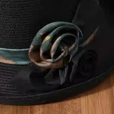 红豆 遮阳帽春夏户外防紫外线草帽可折叠太阳帽轻便百搭 聚酯纤维 防晒帽 女款