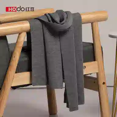 红豆 保暖 加厚 简约 时尚 羊毛 绒线围巾 女款