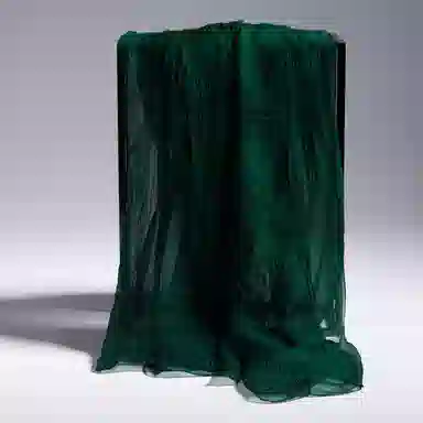 红豆 真丝长巾轻盈柔软围巾经典设计简约时尚大方 桑蚕丝 丝巾 女款