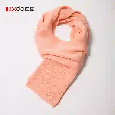 红豆 保暖 加厚 简约 时尚 羊毛 绒线围巾 女款