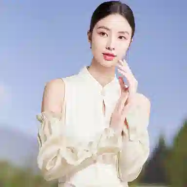 红豆 真丝冰袖春夏缎面顺滑宽松复古遮阳袖套 桑蚕丝 防晒袖 女款