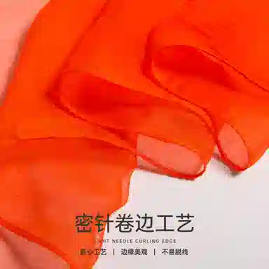 红豆 真丝时尚长巾 轻盈柔软 简约大方 桑蚕丝 丝巾 女款