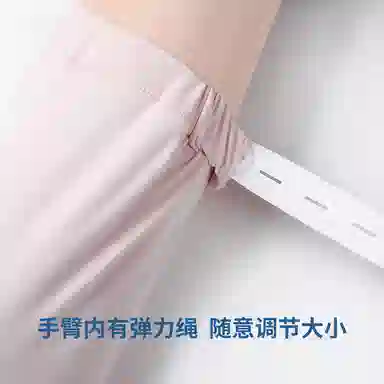 红豆 长款网格透气遮阳冰丝袖套可触屏 聚酯纤维 防晒袖 男女同款情侣款