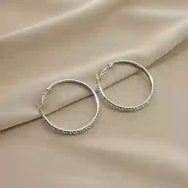 澜耀 银河极简  奢华耳饰 气质潮流 铜合金 耳环 女款