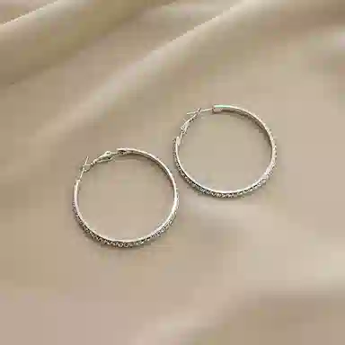 澜耀 银河极简  奢华耳饰 气质潮流 铜合金 耳环 女款