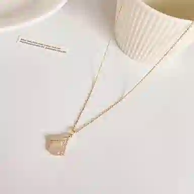 澜耀 轻奢小众设计感配饰 高级气质 钛钢 项链 男女同款情侣款