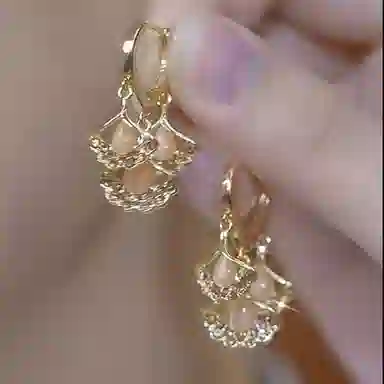 Lanyao Gingko Leaf Earrings