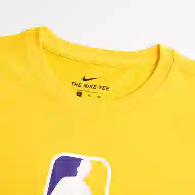 Nike x NBA Logo T-Shirt Yellow
