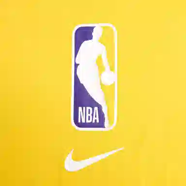 Nike x NBA Logo T-Shirt Yellow