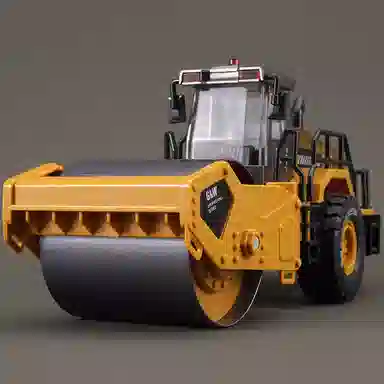 极慧猫 压路机 其他静态模型