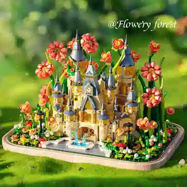 极慧猫 花林城堡 其他拼装模型