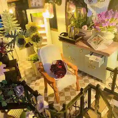 极慧猫 双层花园房子 其他拼装模型