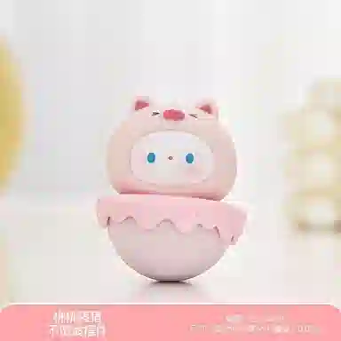 极慧猫 可爱小动物 不倒翁