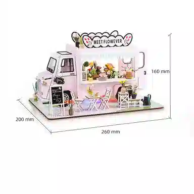 极慧猫 阳光花车 其他拼装模型