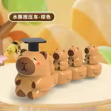 极慧猫 水豚鼠按压娃车 滑行玩具