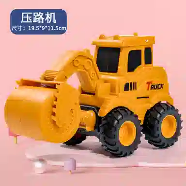 极慧猫 按压仿真工程车 滑行玩具