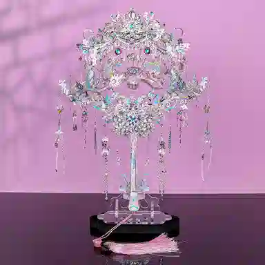 极慧猫 银囍扇 拼装模型