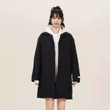 Doraemon V-Neck Trench Coat