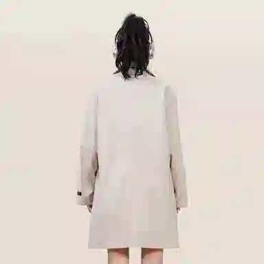 Doraemon V-Neck Trench Coat