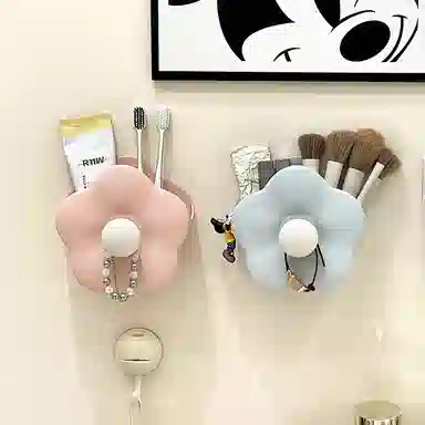 顽顽化妆刷收纳盒可爱收纳盒