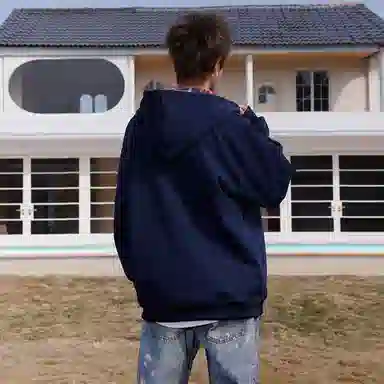 Feiyue Classic Plaid Zip Hoodie