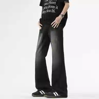 DOENU Vintage High Waist Straight Jeans