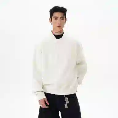 悍戈 美式复古小众高级慵懒风百搭休闲长袖上衣卫衣 男女同款