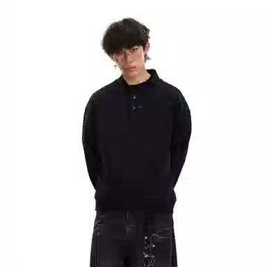 悍戈 美式复古小众高级慵懒风百搭休闲长袖上衣卫衣 男女同款