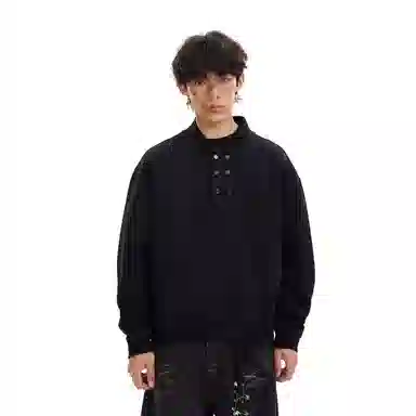 悍戈 美式复古小众高级慵懒风百搭休闲长袖上衣卫衣 男女同款