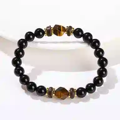 金戟 玛瑙 事业爆棚飞黄腾达吸金暴富新中式高级感玛瑙菱形 事业学业转运好运天然 虎眼石 手串 男女同款情侣款