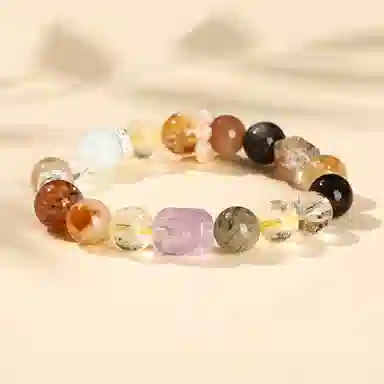 金戟 多宝 新中式多财多亿多宝多福净化磁场好能量运势学业事业转运上岸天然 超七 手串 男女同款情侣款