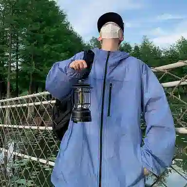 木木兔 户外潮流设计感百搭慵懒风户外运动日常通勤防晒服 男款