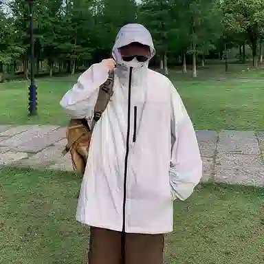 木木兔 户外潮流设计感百搭慵懒风户外运动日常通勤防晒服 男款