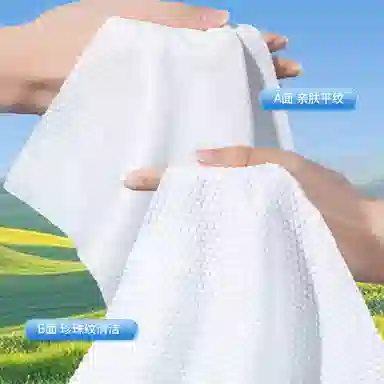 健美创研 家庭装洗脸巾 悬挂壁挂式一次性抽取式洁面擦脸加厚棉柔巾