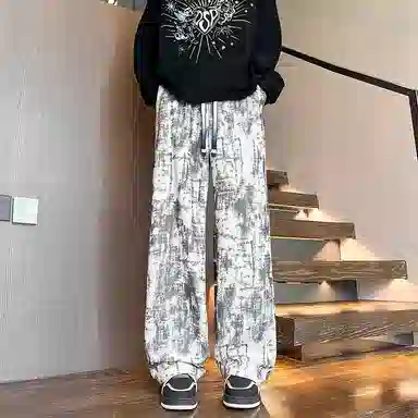 Black Horse Corduroy Pants