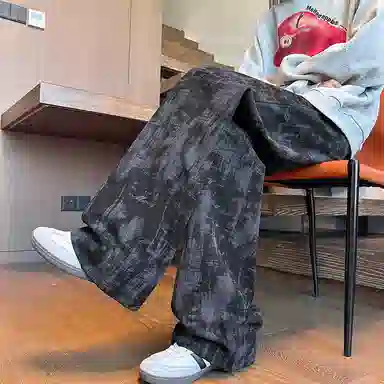 Black Horse Corduroy Pants