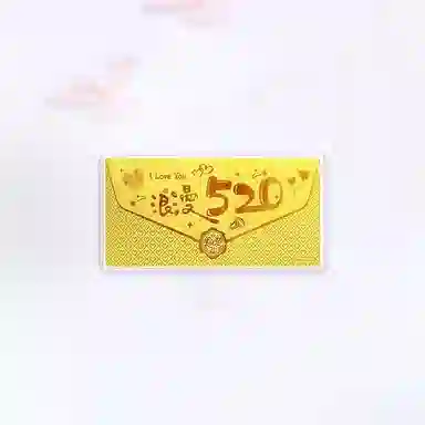 佐卡伊 浪漫小众个性收藏储蓄储值好运 金 金 男女同款情侣款