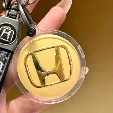 佐卡伊 汽车之家 小众设计时尚高级感 通勤百搭#好运 储蓄储值收藏 金 挂件 男女同款情侣款