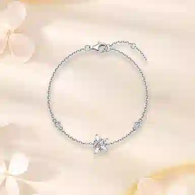 佐卡伊 幸运星 精致轻奢小众优雅甜美 气质通勤日常百搭#好运 琉璃 手链 女款