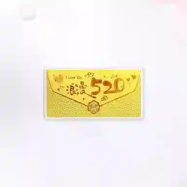 佐卡伊 浪漫小众个性收藏储蓄储值好运 金 金 男女同款情侣款