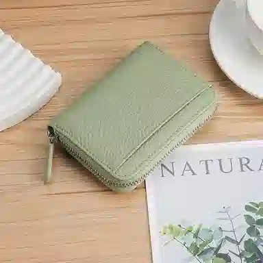 掐尖 多功能卡位百搭通勤 头层牛皮 卡包 常规 男女同款情侣款 多色