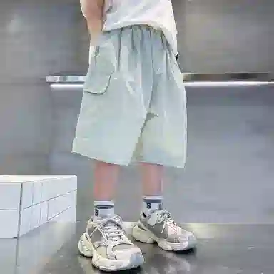 泰迪珍藏 简约透气个性五分短裤 儿童款