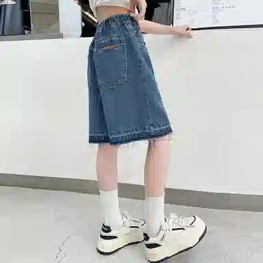 泰迪珍藏 简约个性亲肤五分短裤 儿童款