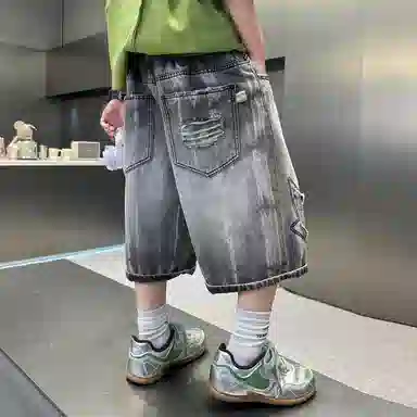 泰迪珍藏 亲肤休闲潮流个性短裤 儿童款