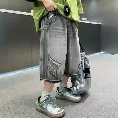 泰迪珍藏 亲肤休闲潮流个性短裤 儿童款