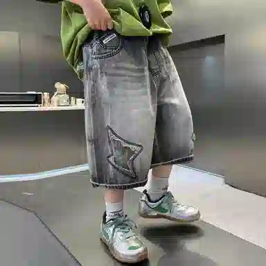 泰迪珍藏 亲肤休闲潮流个性短裤 儿童款